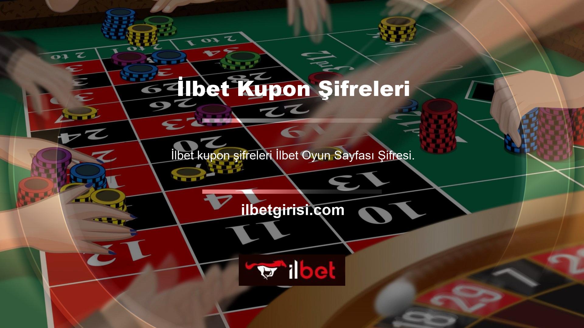 Kuponlarınız doğru sütunda ve tüm kupon özellikleri de bu bölüme dahil edilmiştir